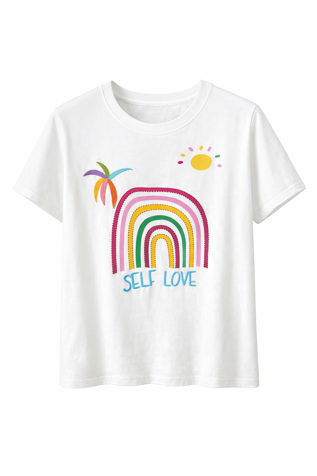 T-shirt “RAINBOW SELF LOVE“ - Trendy G67622