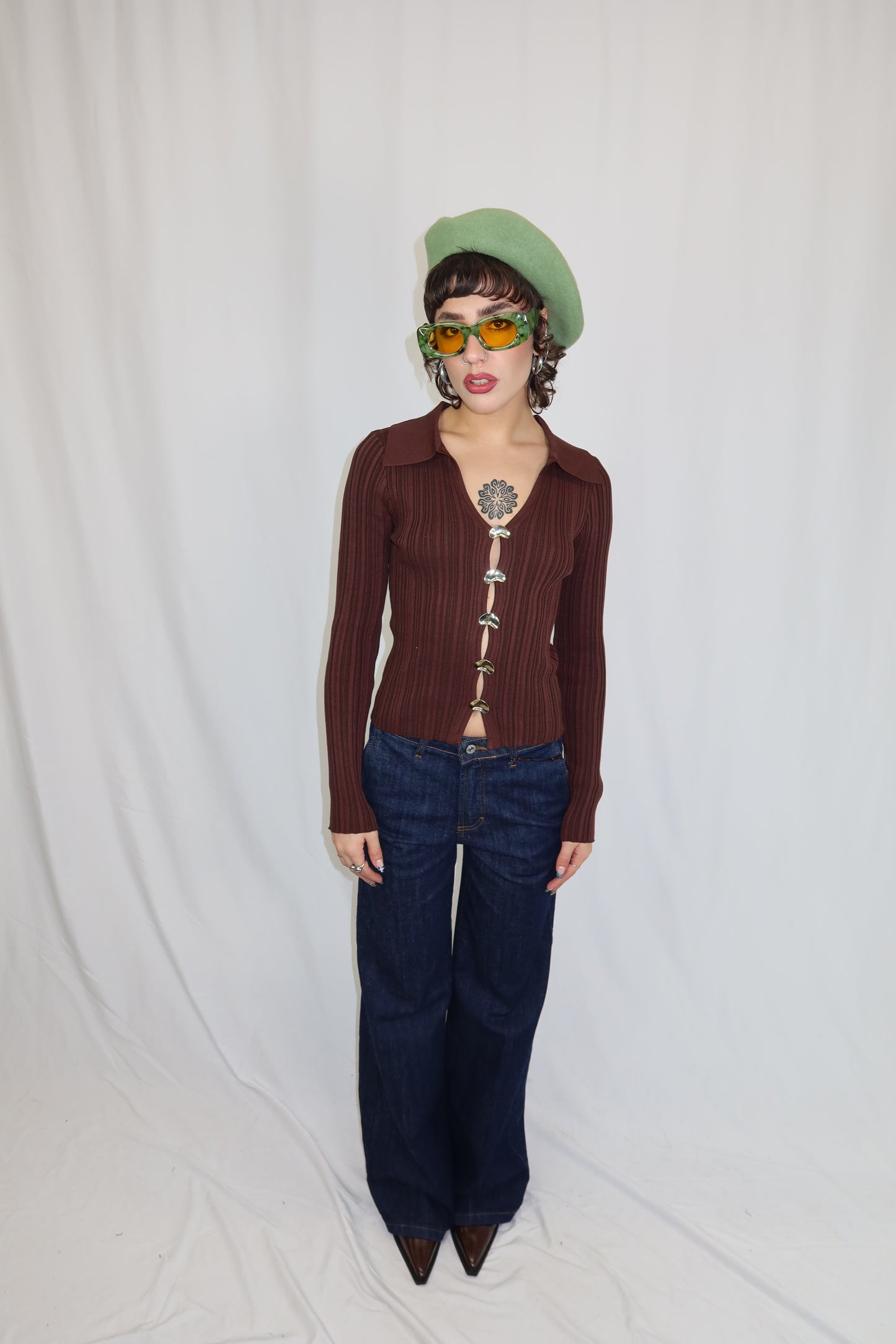 MAGLIA “GIOIELLO BROWN”