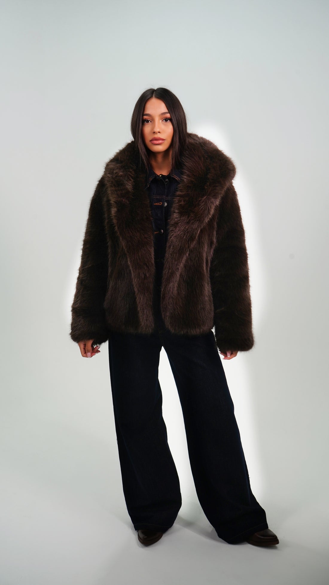 Eco Pelliccia BROWN CHOCOLATE