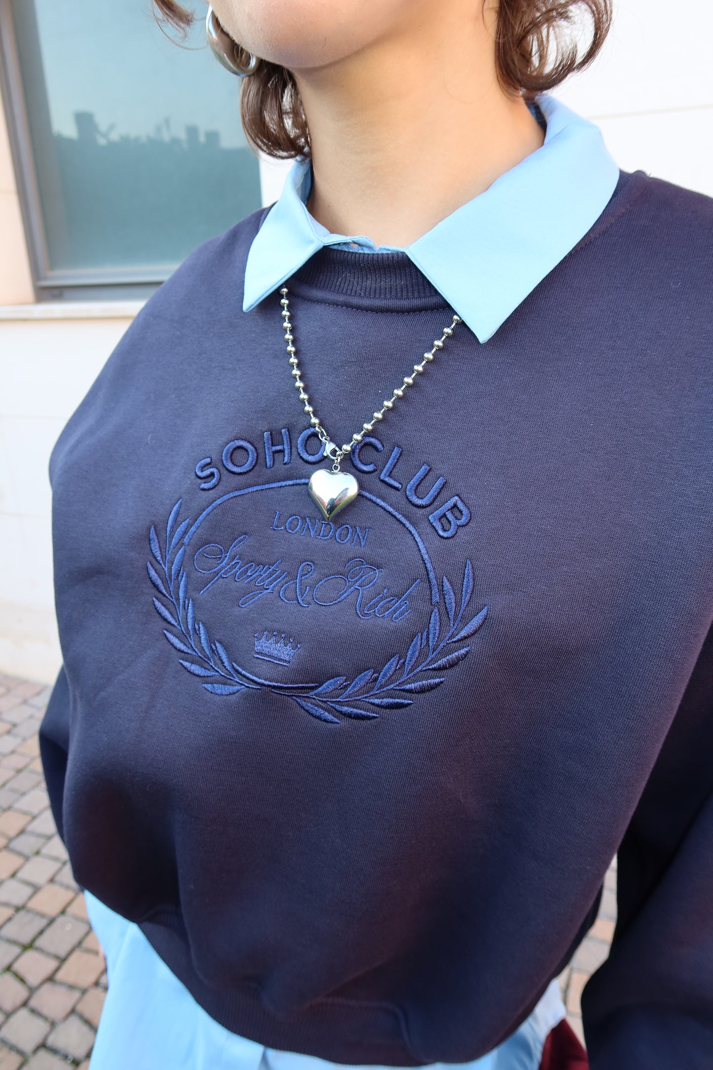 FELPA OVERSIZE “SOHO CLUB”