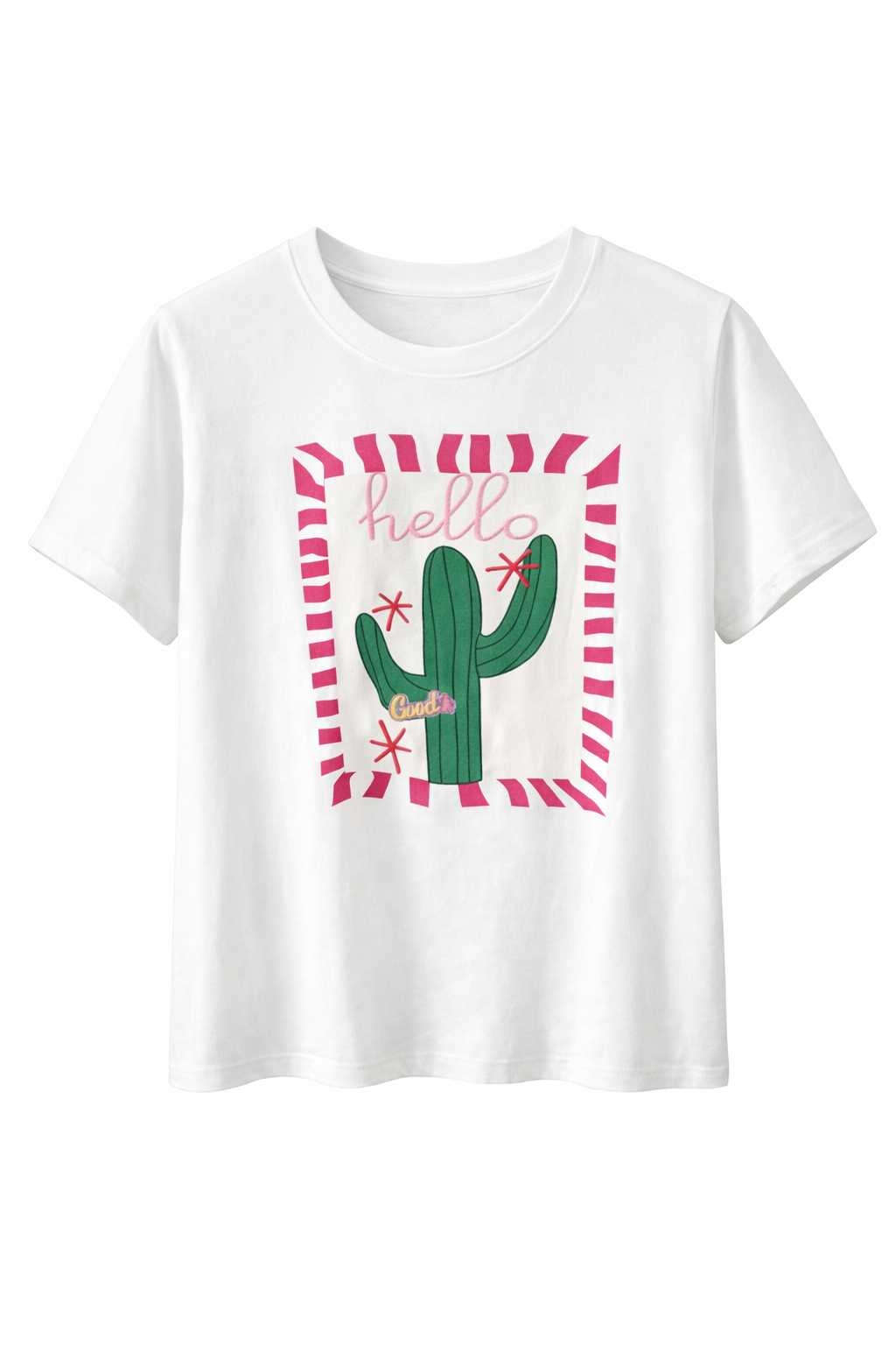 T-shirt “HELLO CACTUS VIBES“ - Trendy G67177