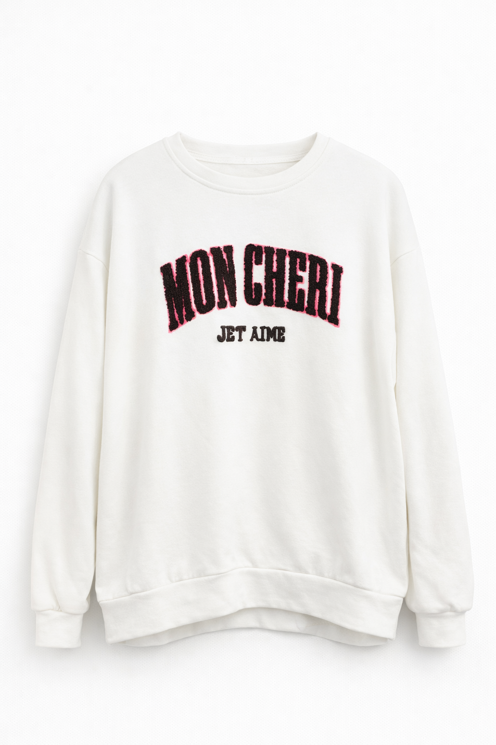 Felpa garzata MON CHERIE