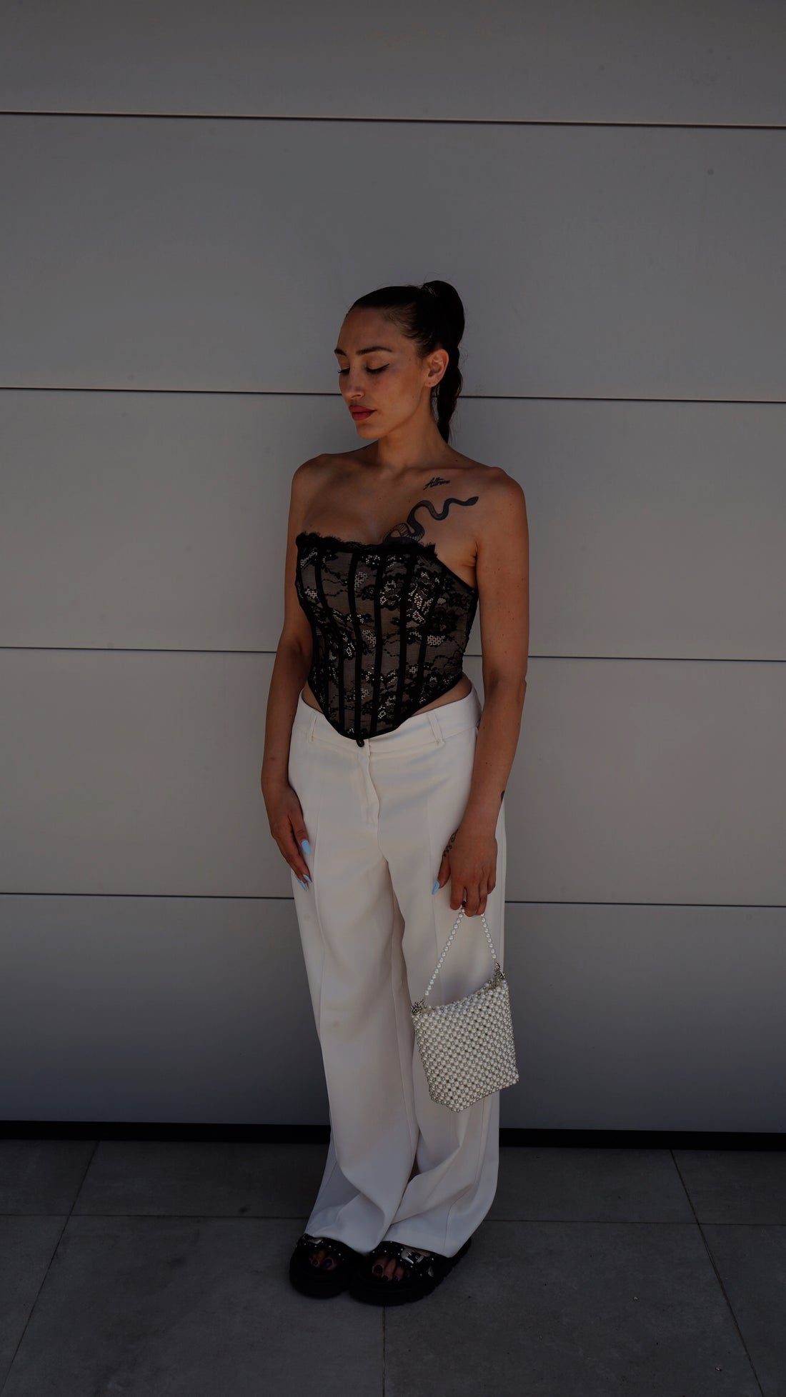 Corsetto “Noir Muse”