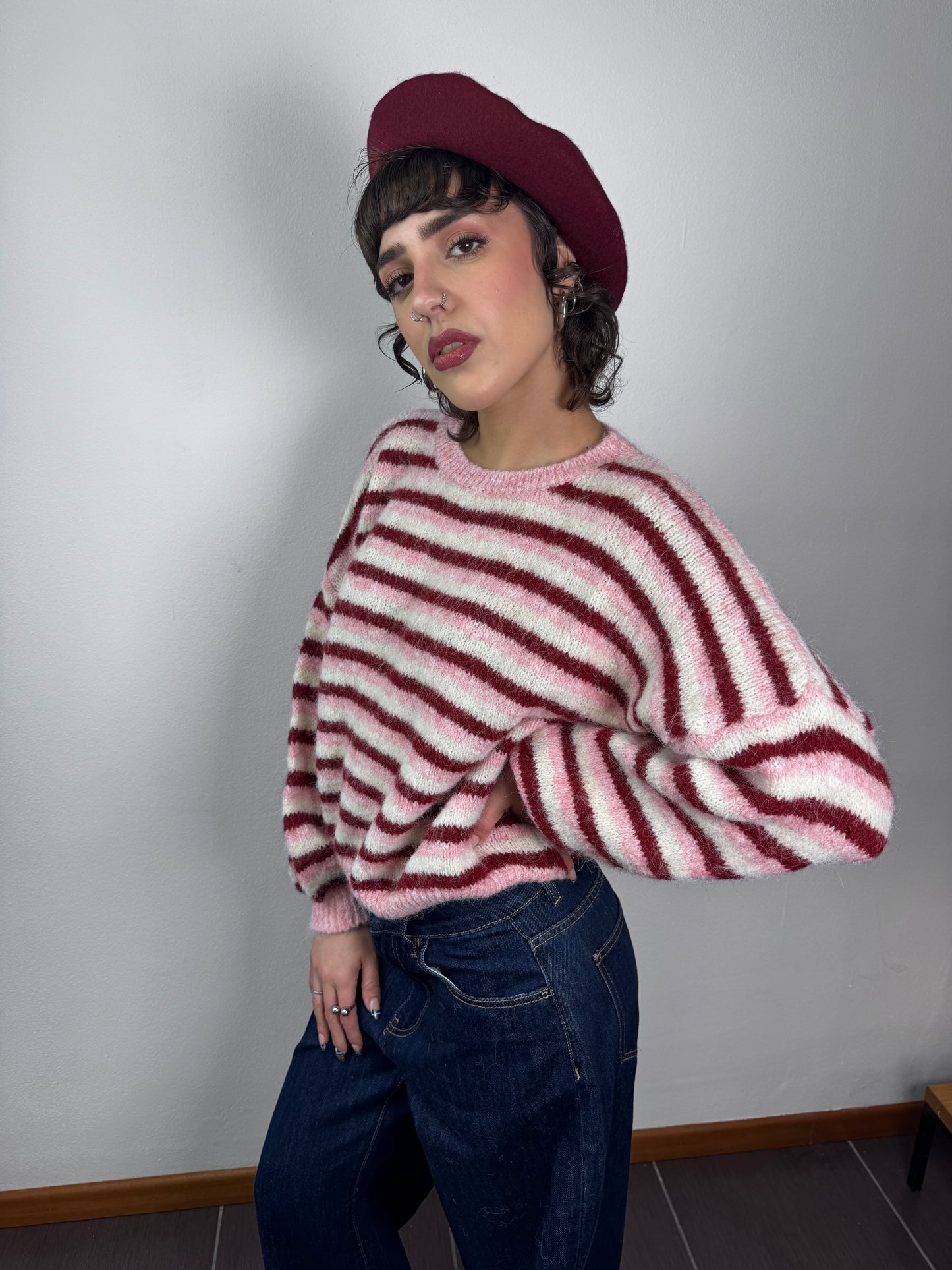 MAGLIONE RIGHE CLOUDY