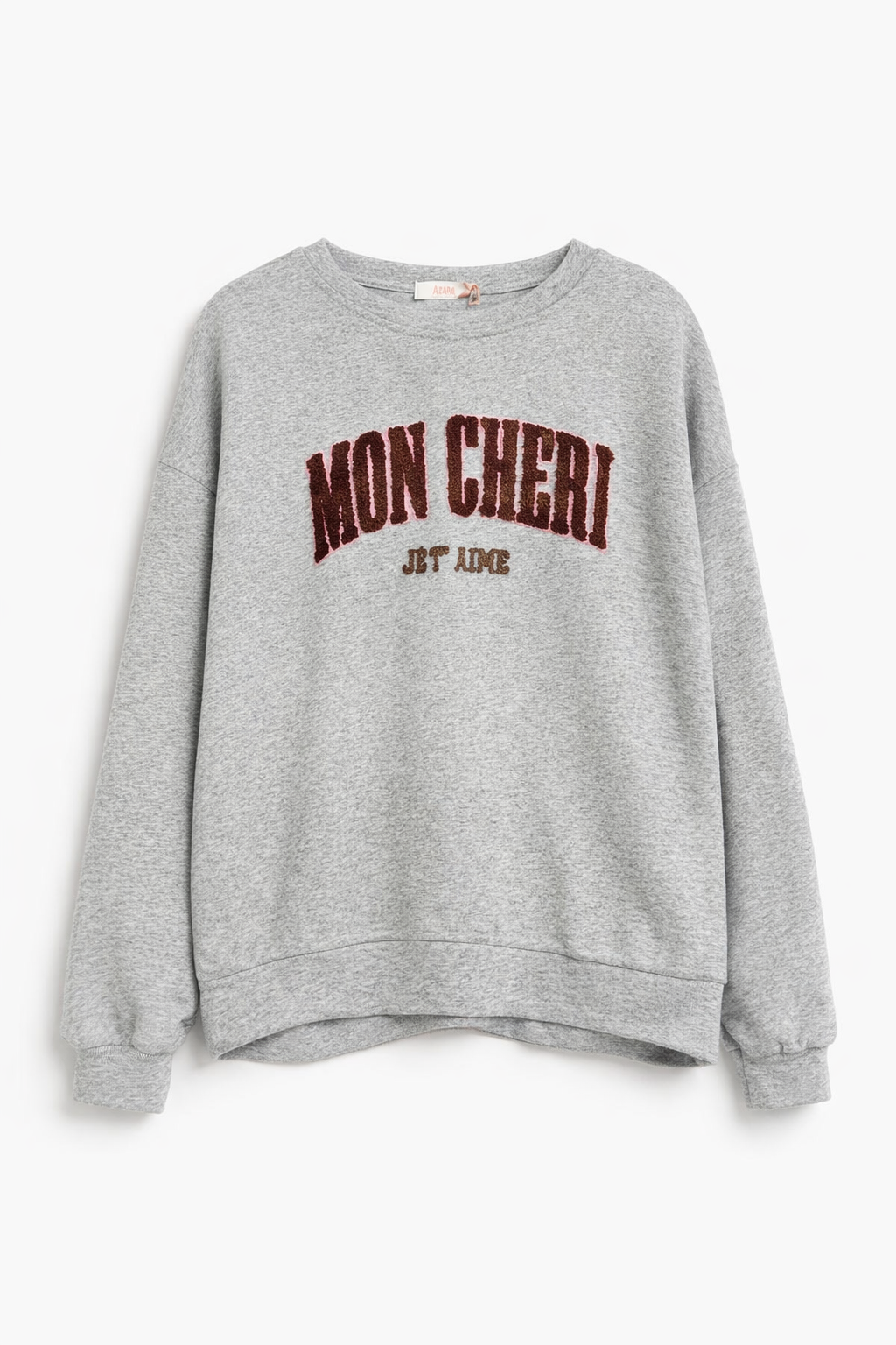 Felpa garzata MON CHERIE