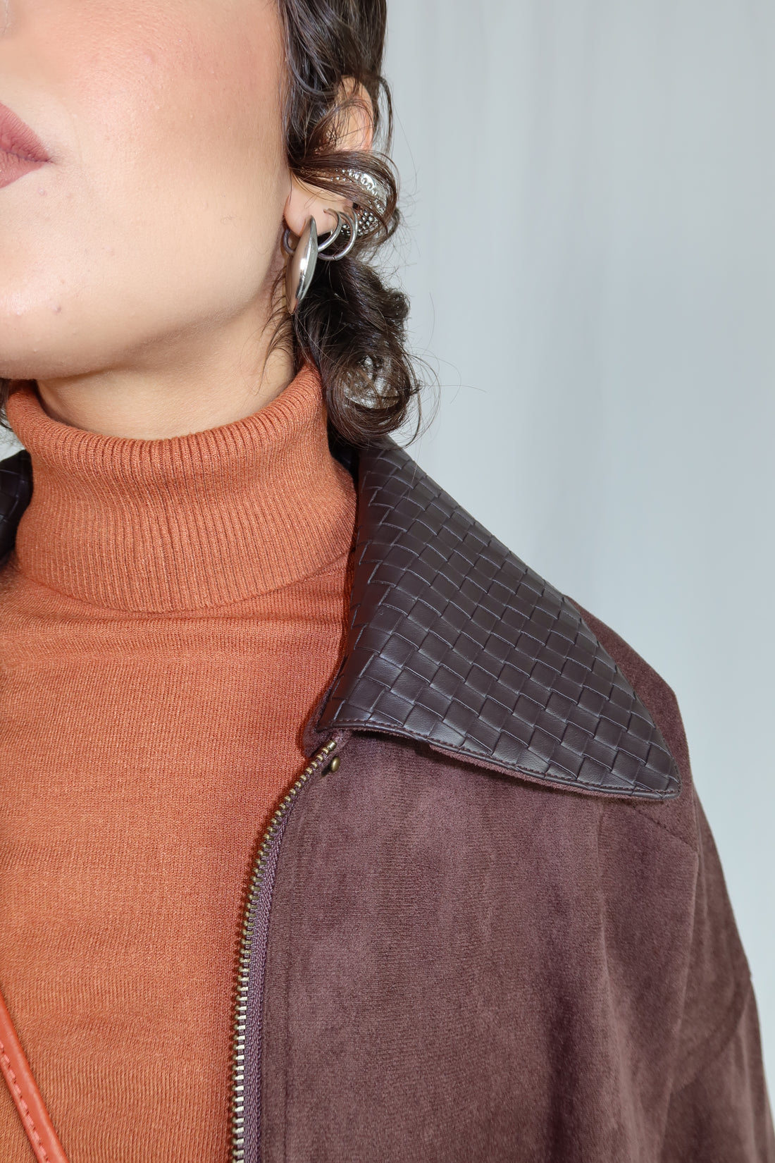 BOMBER SCAMOSCIATO “ALDER” 00015