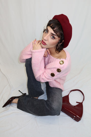 MAGLIONE “LUCILLE” ROSA