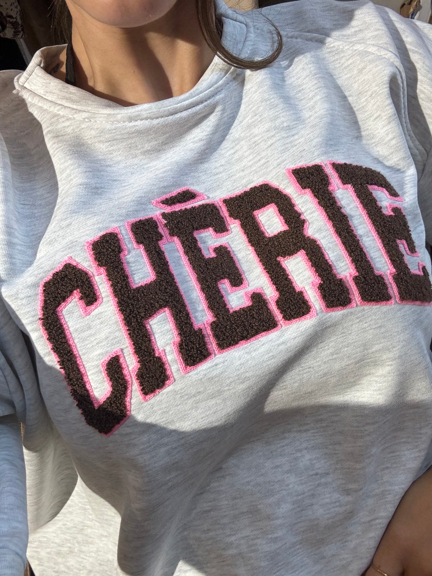 Felpa “Chérie”