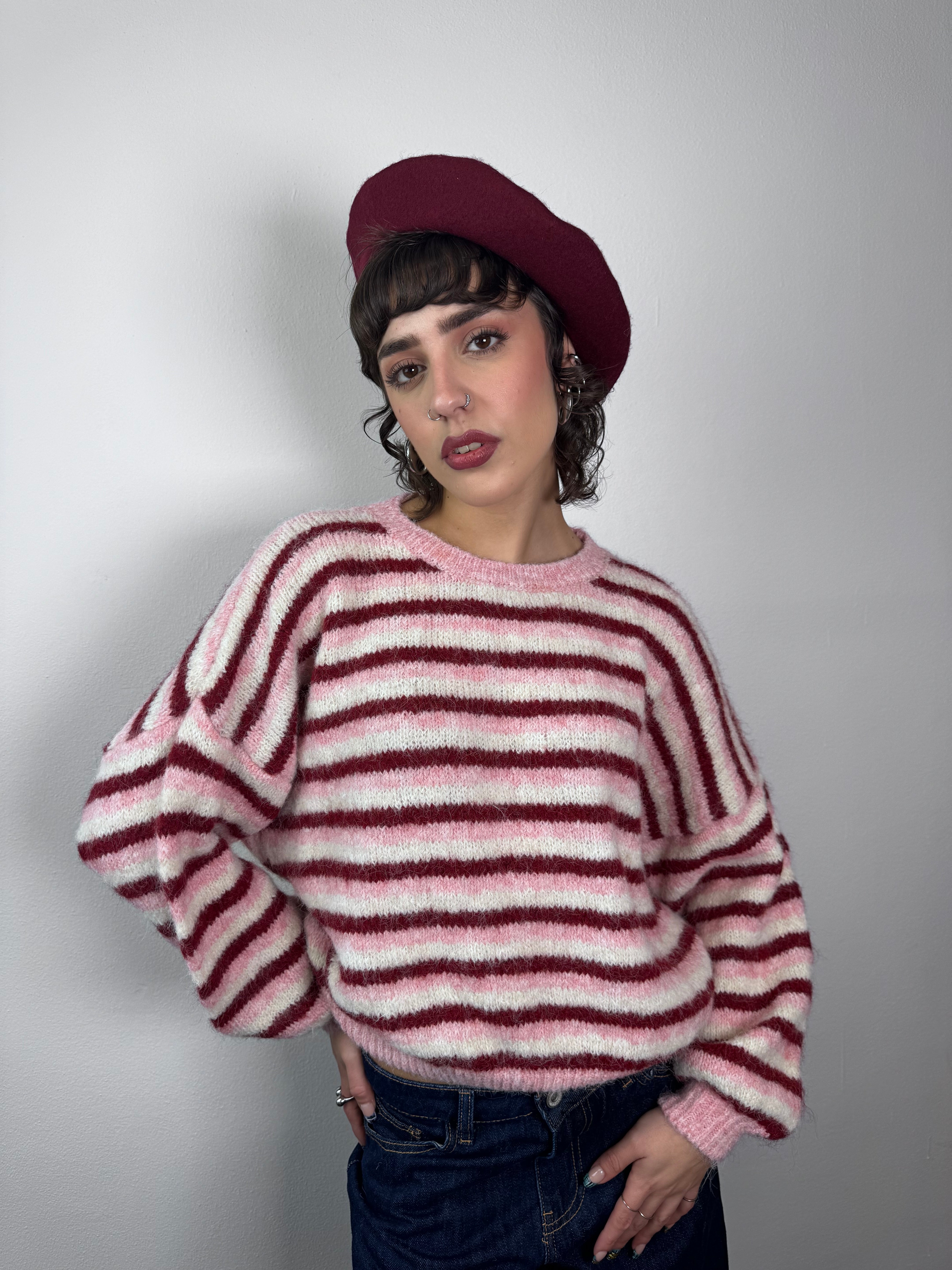 MAGLIONE RIGHE CLOUDY