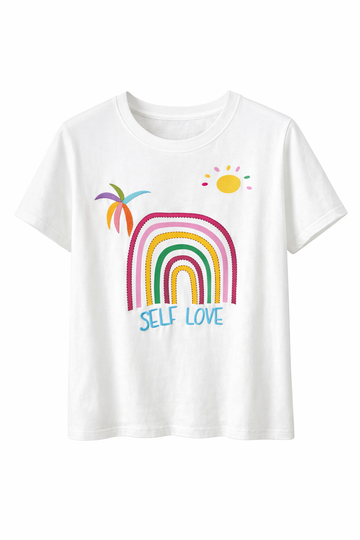 T-shirt “RAINBOW SELF LOVE“ - Trendy G67622