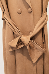 TRENCH SUEDE “BOJACK” - KIKKSIX KXGI2080MOR