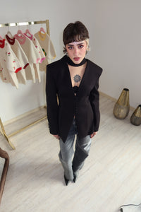 Blazer “Noir Élan”