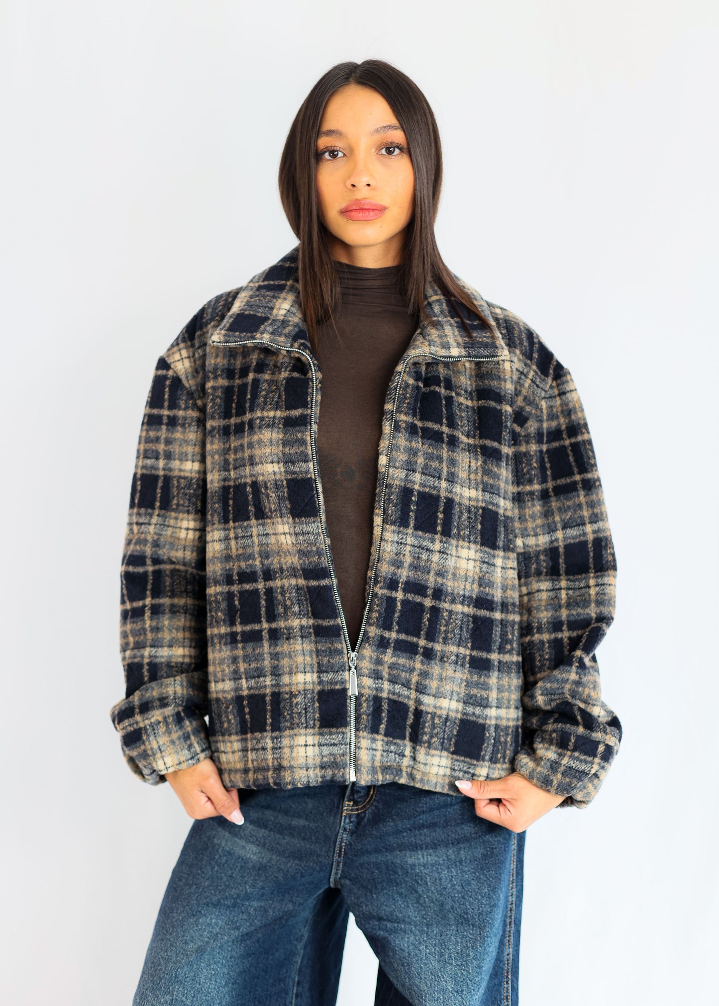 GIACCA “NORDIC PLAID”