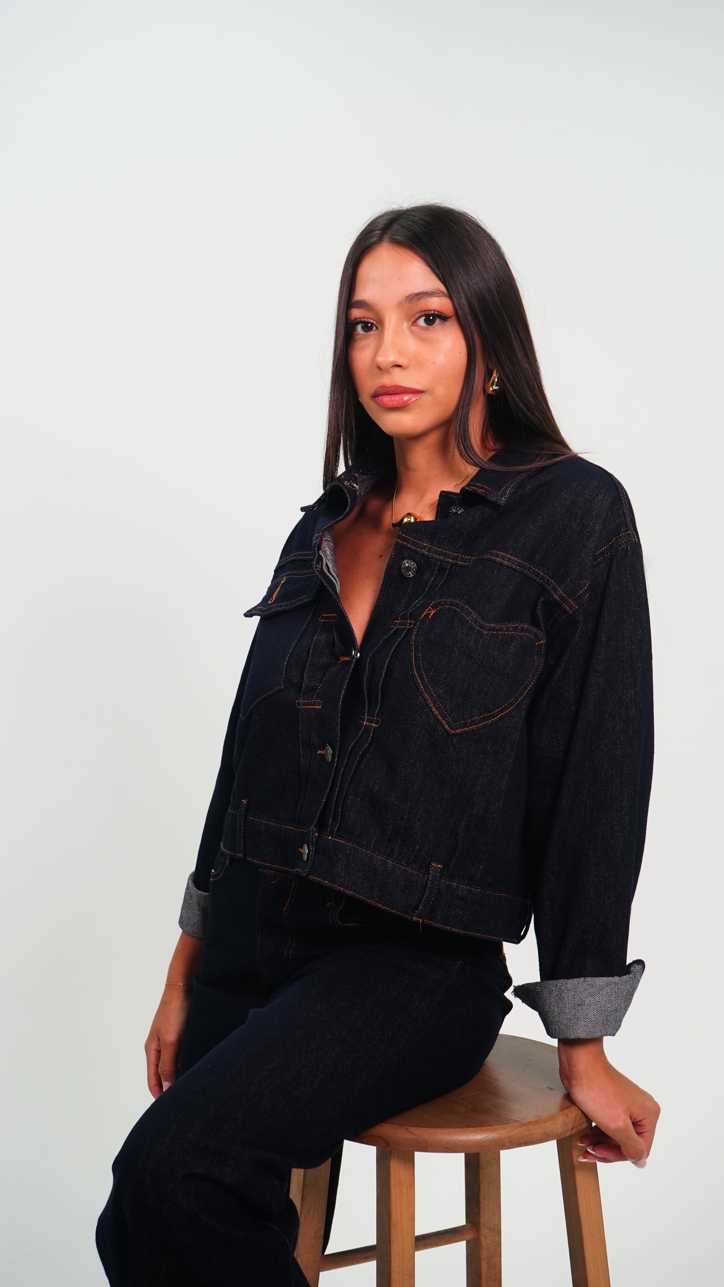 Denim Set “Heartbeat”