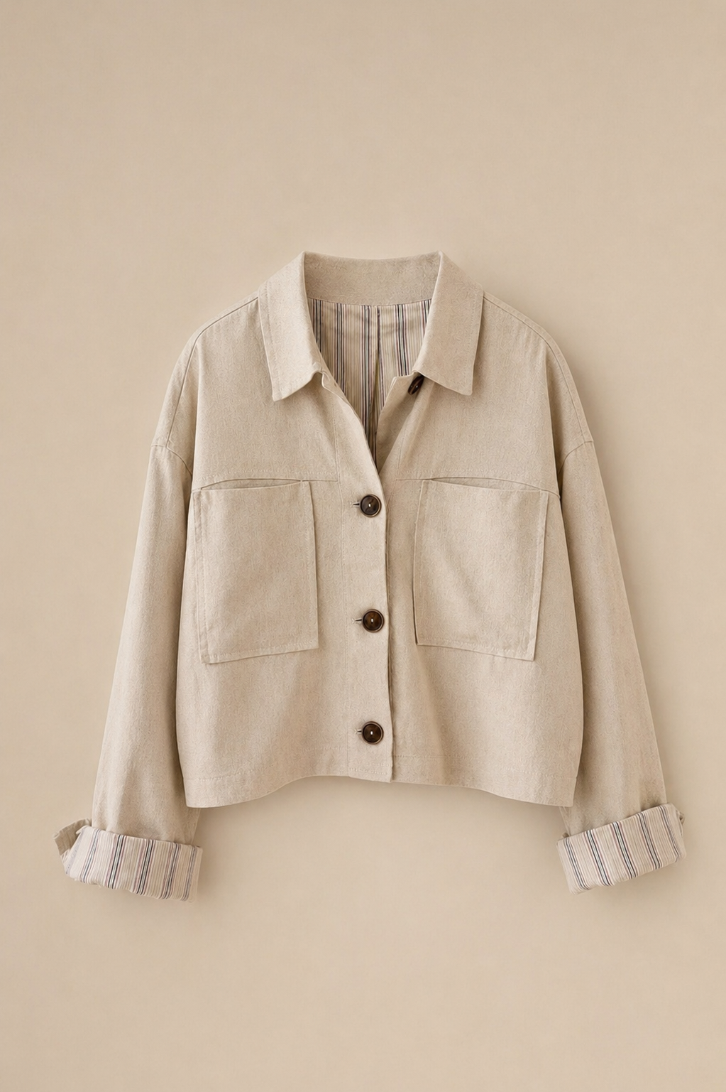Giacca “Sabbia Essenziale”