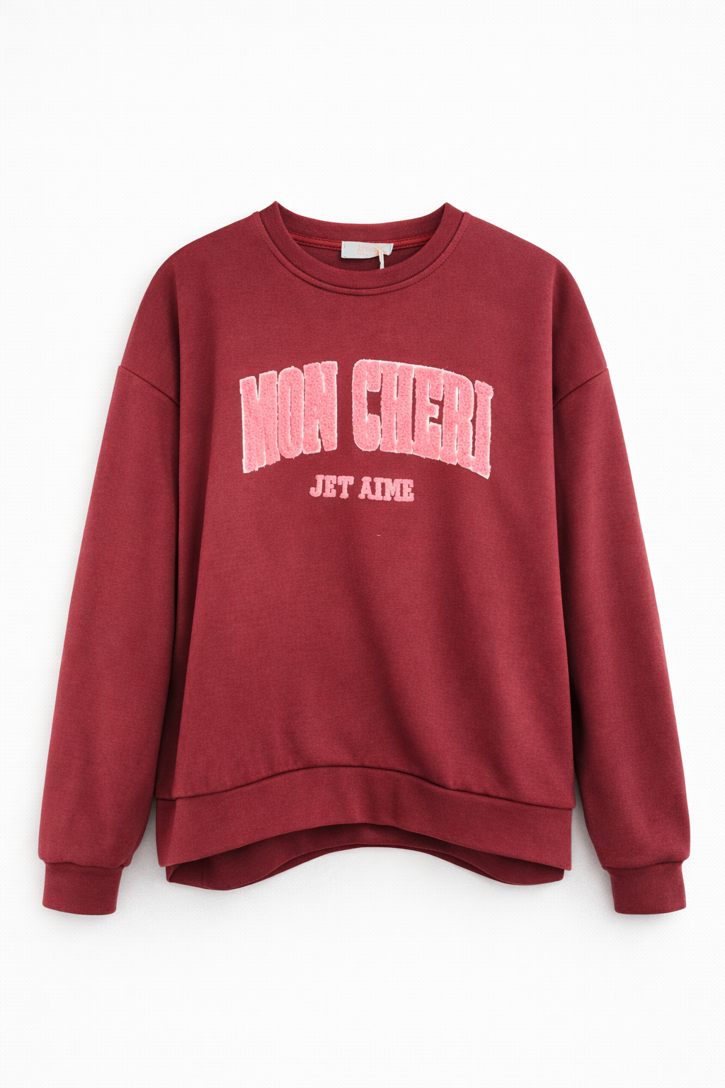 Felpa garzata MON CHERIE