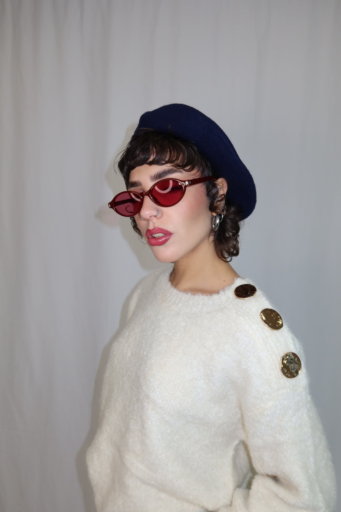 MAGLIONE “LUCILLE” PANNA