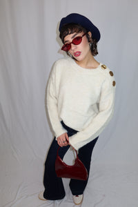 MAGLIONE “LUCILLE” PANNA