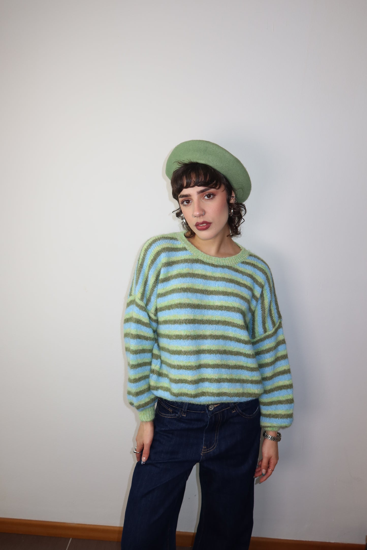 MAGLIONE RIGHE CLOUDY