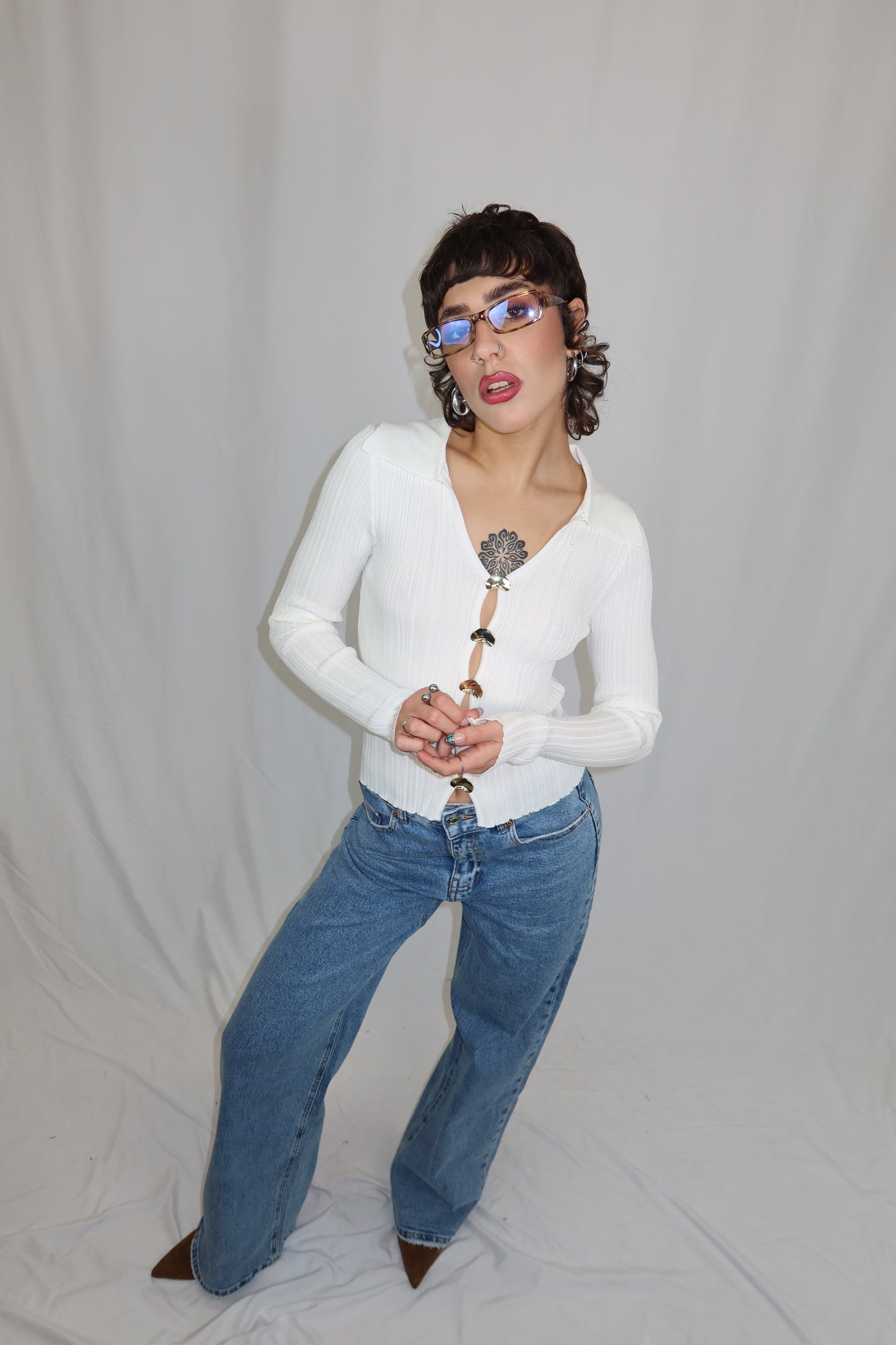 MAGLIA “GIOIELLO WHITE”