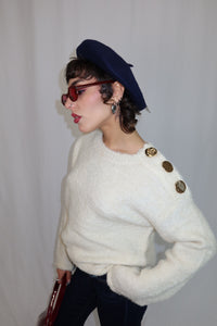 MAGLIONE “LUCILLE” PANNA