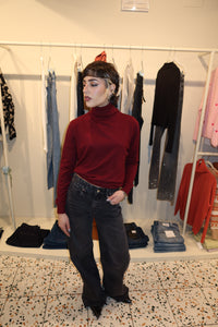 Maglia collo alto over OLGER T- 009/ L-9008