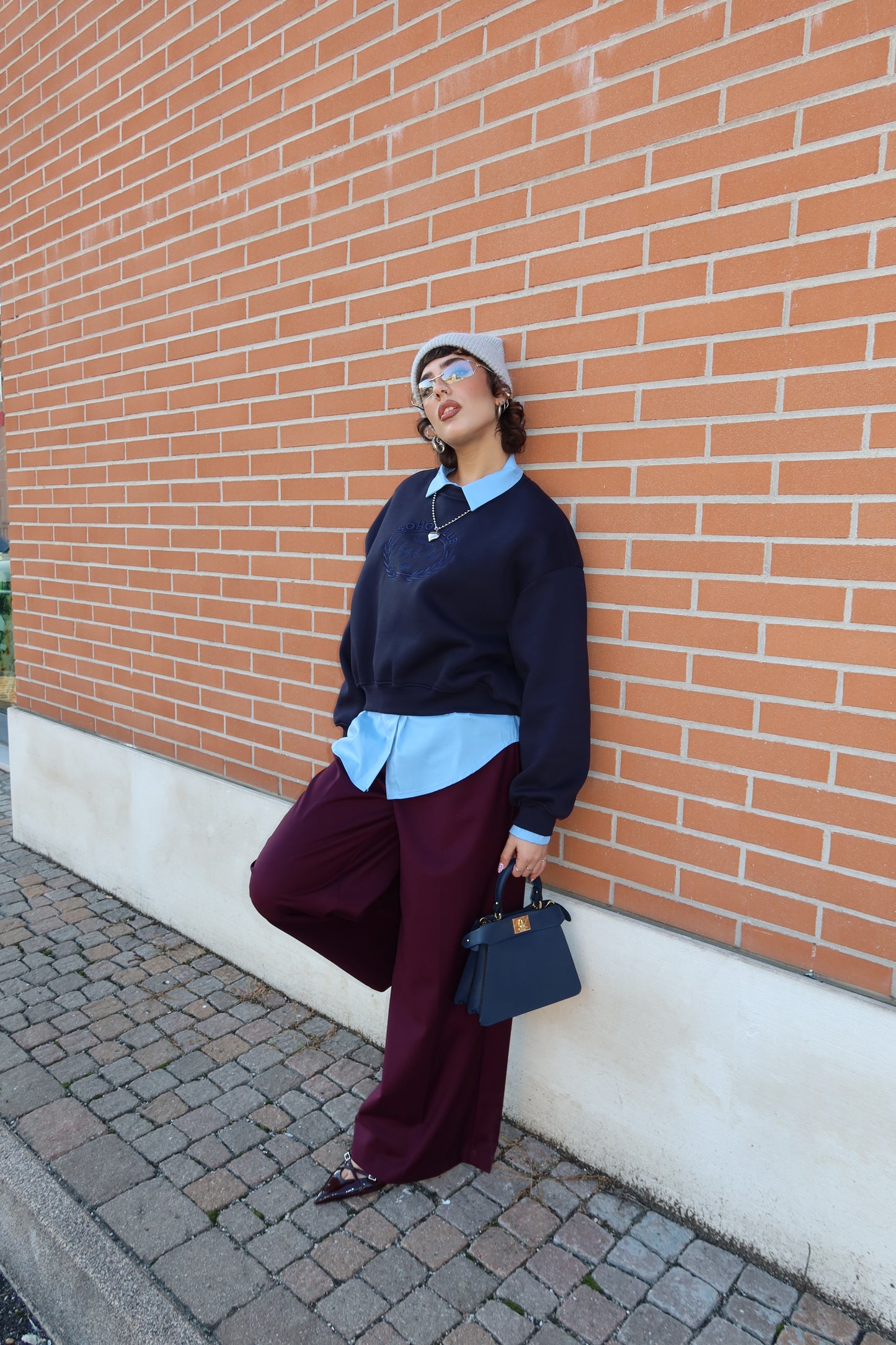 FELPA OVERSIZE “SOHO CLUB”