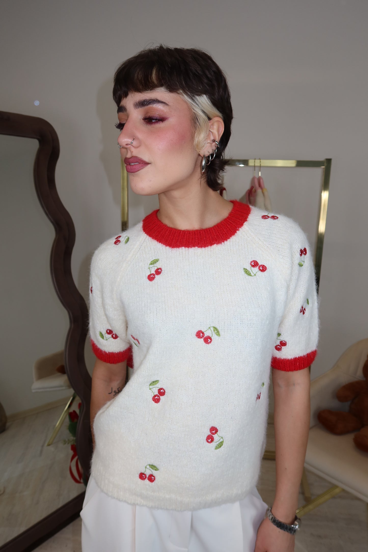 Maglioncino “ Cherry Mood”