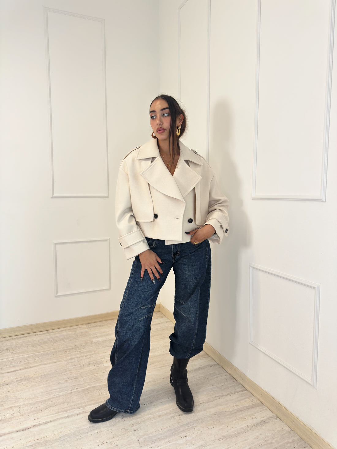 PARIS CROPPED TRENCH