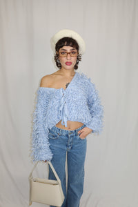 MAGLIONE LOOPY AZZURRO