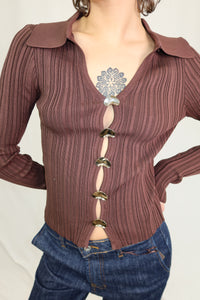 MAGLIA “GIOIELLO BROWN”