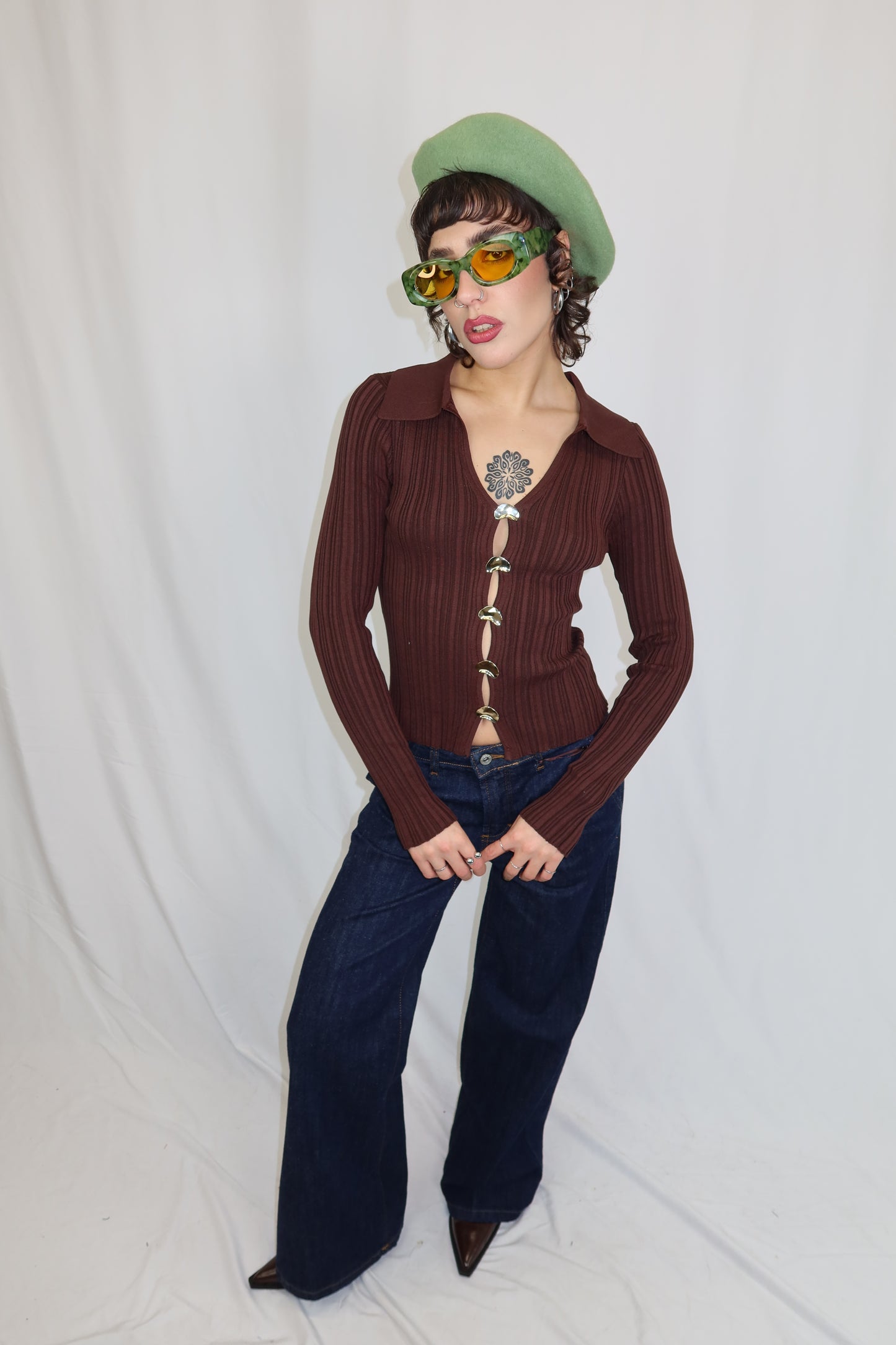 MAGLIA “GIOIELLO BROWN”