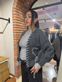 Cardigan intreccio AD64802