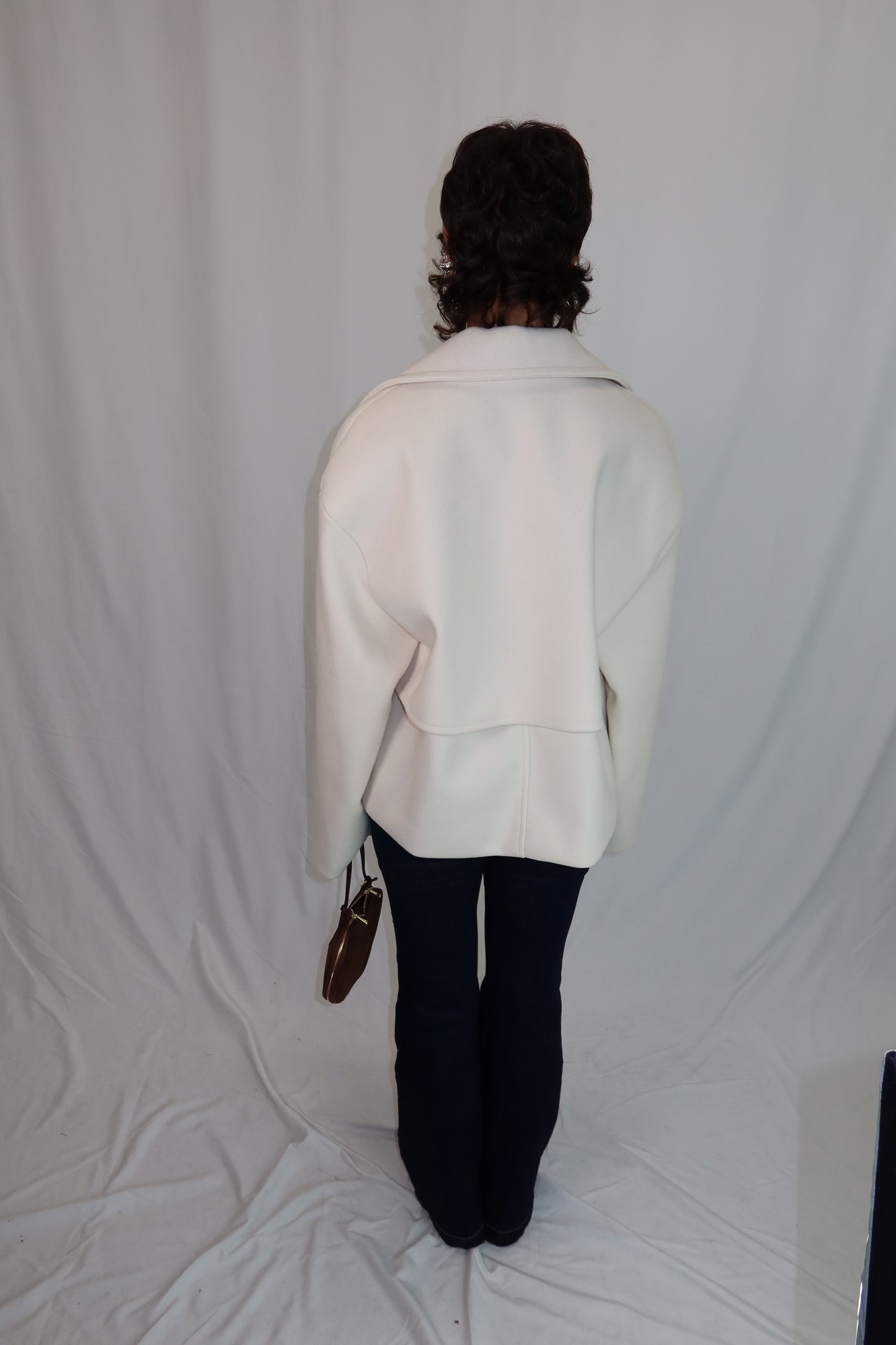 GIACCA FRANGE “IVORY WEST”