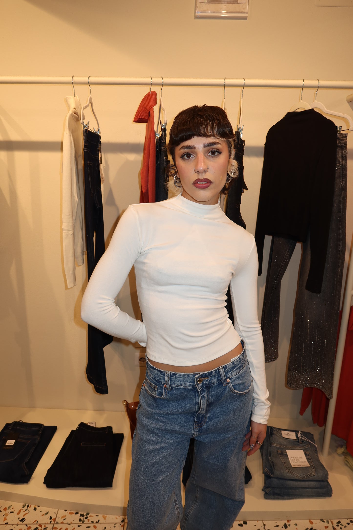 Maglia strech A64040 my style