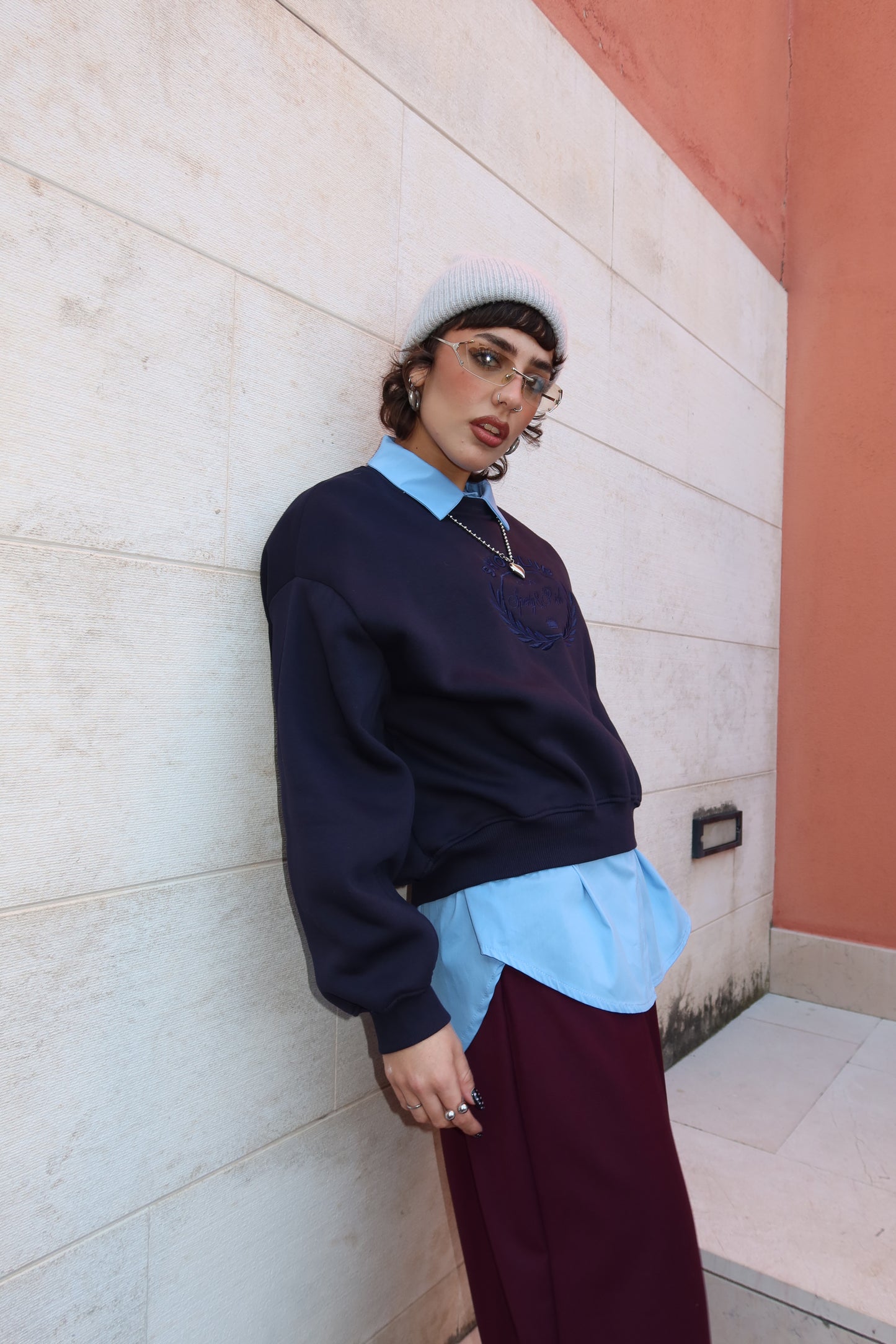 FELPA OVERSIZE “SOHO CLUB”