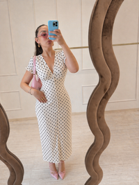 Abito “Élise” Pois Sfiancato
 Crystal 9735