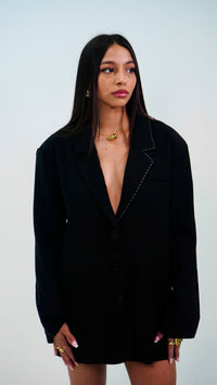 Blazer “City Muse”NERO