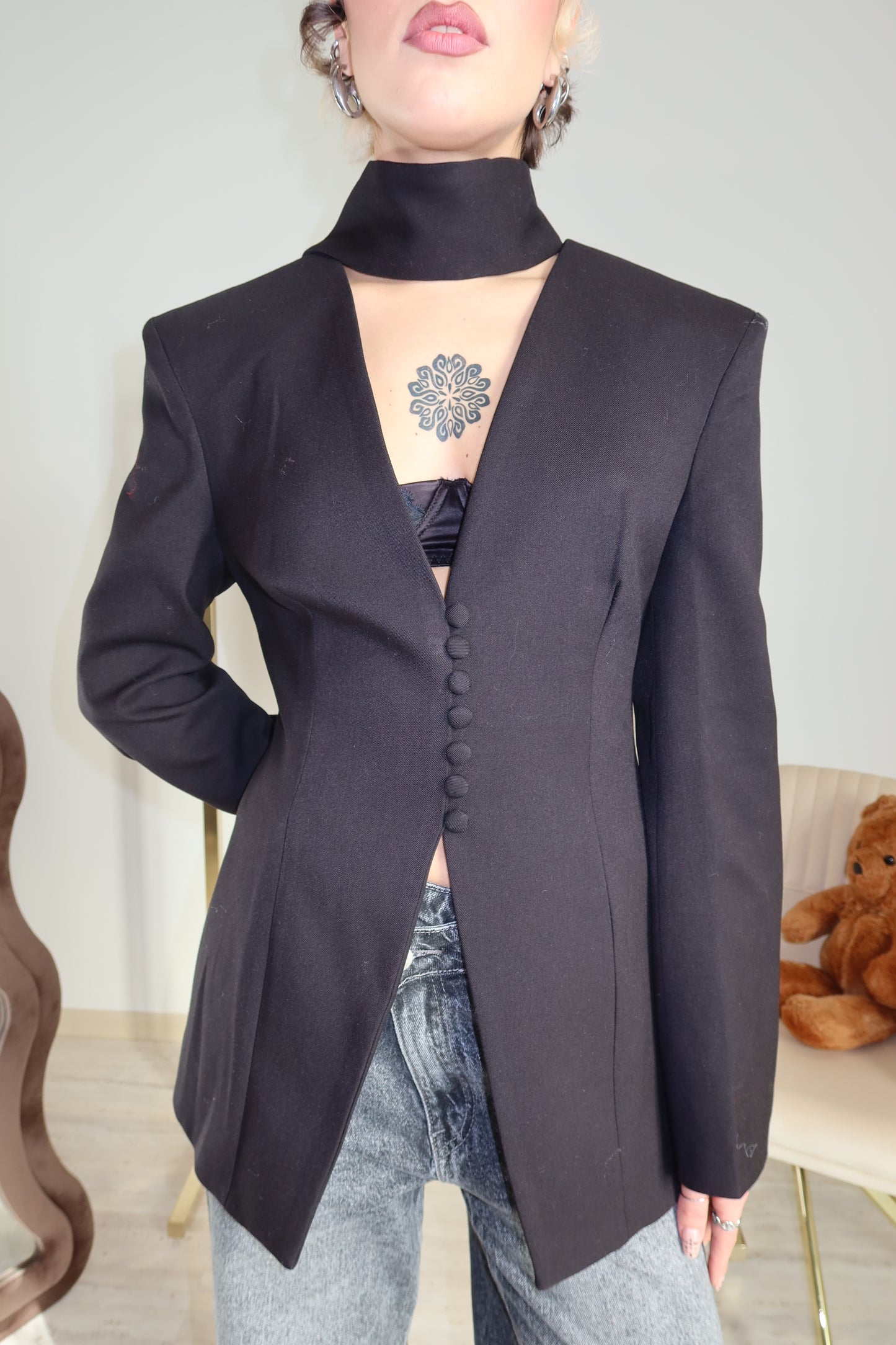 Blazer “Noir Élan”