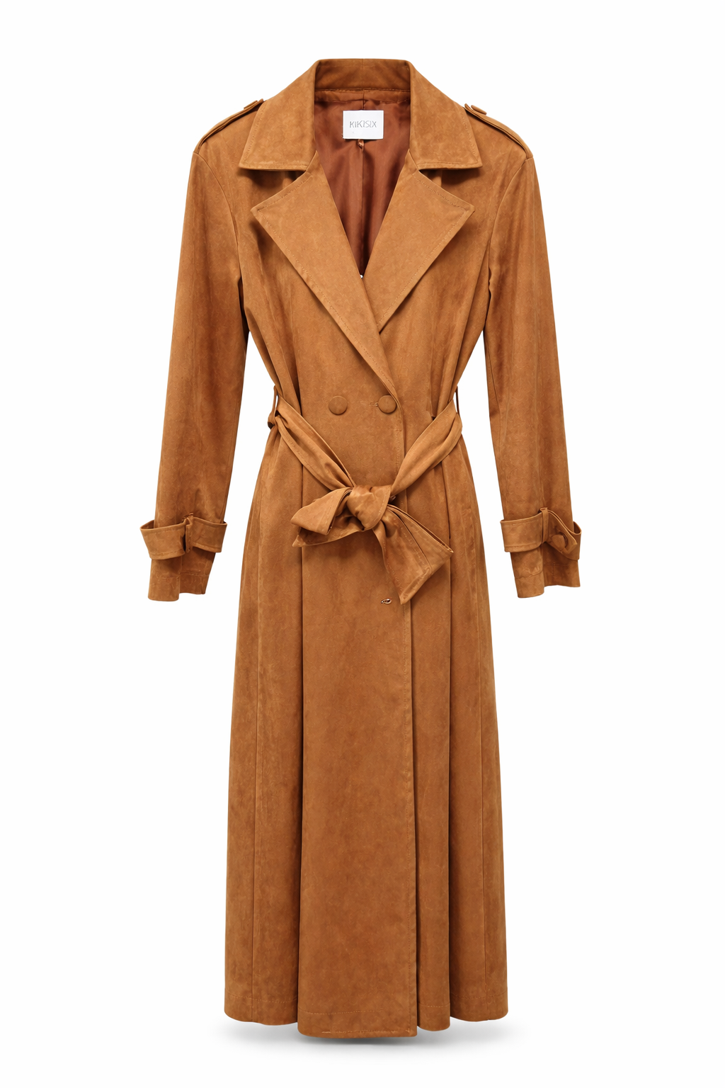 TRENCH SUEDE “BOJACK” - KIKKSIX KXGI2080MOR