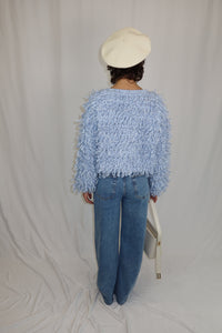 MAGLIONE LOOPY AZZURRO