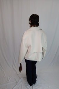 GIACCA FRANGE “IVORY WEST”