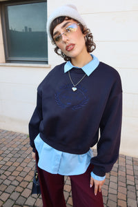 FELPA OVERSIZE “SOHO CLUB”