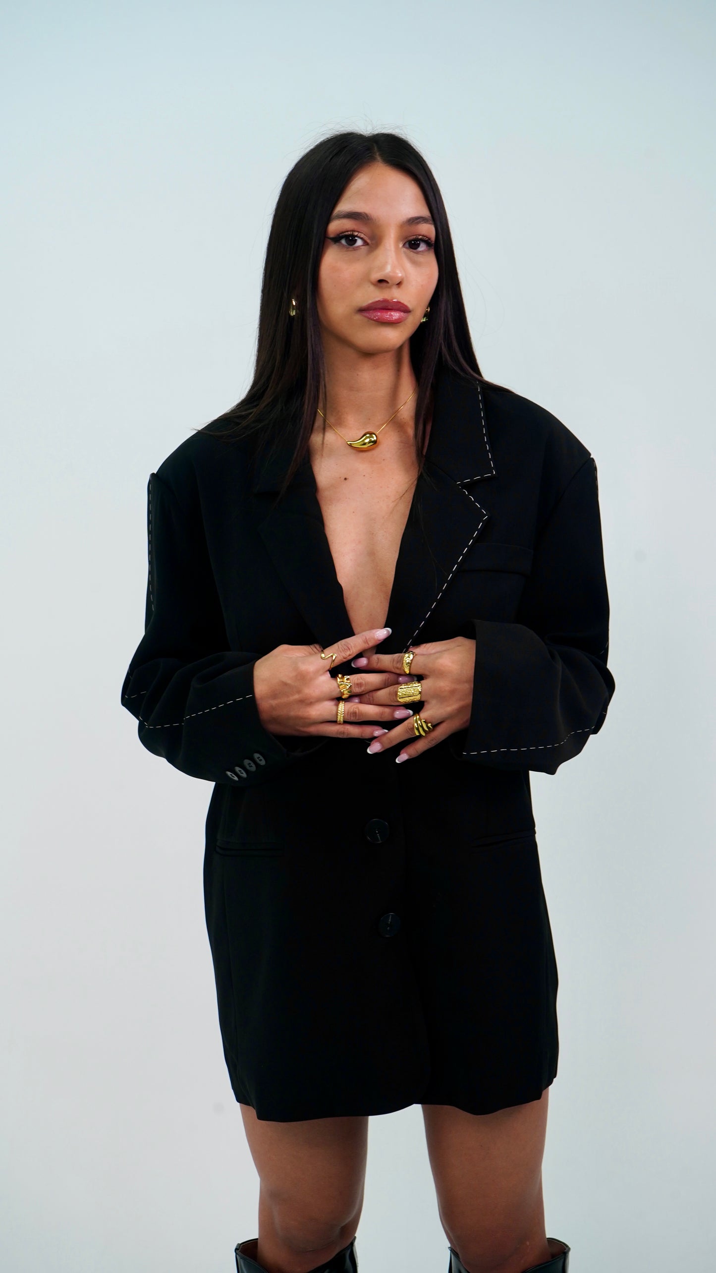 Blazer “City Muse”NERO