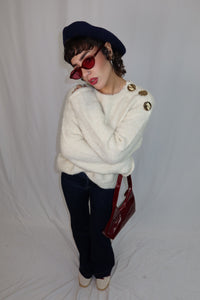 MAGLIONE “LUCILLE” PANNA