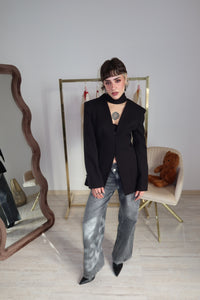 Blazer “Noir Élan”