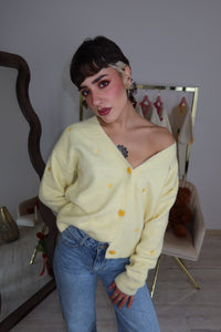Cardigan “Valentina” Giallo