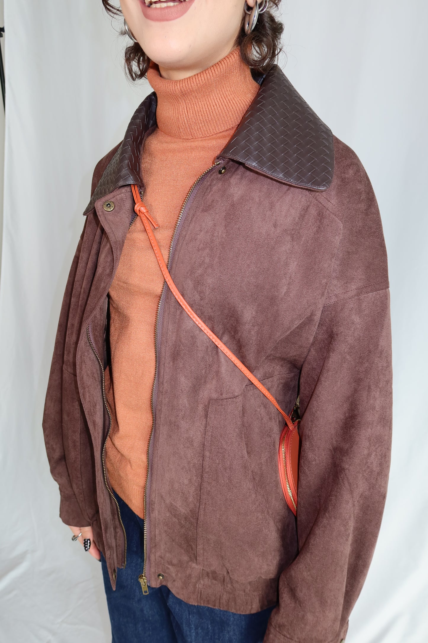 BOMBER SCAMOSCIATO “ALDER”