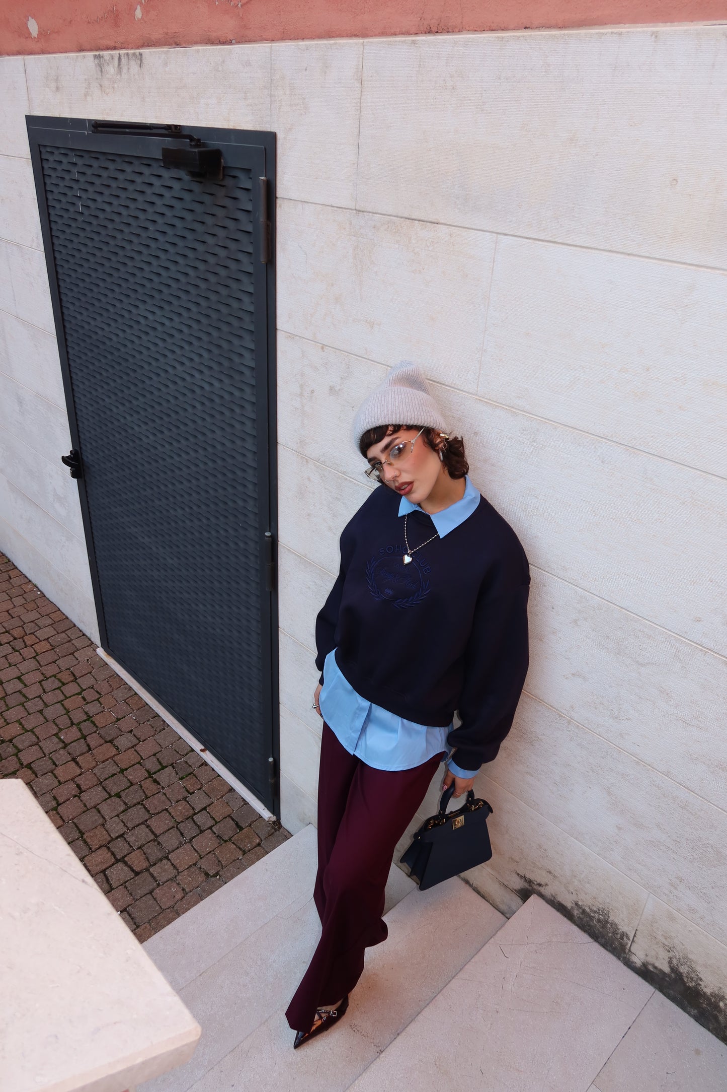 FELPA OVERSIZE “SOHO CLUB”