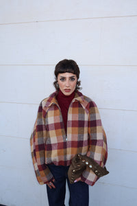 BOMBER “MAPLE” – Plaid Warm Edition